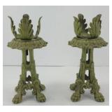 CAST METAL VOTIVE HOLDERS