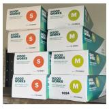 (8) BOXES OF EXAM GLOVES