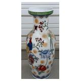 LARGE FLORAL VASE