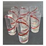 (10) PIER ONE MOUTH BLOWN GLASSES