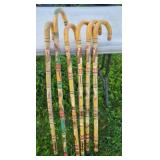 (6) WHIMSICAL CANES