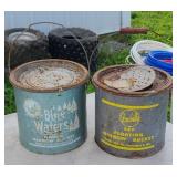 (2) MINNOW BUCKETS