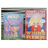 MAD MAGAZINE & YOSEMITE SAM METAL SIGNS