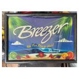 BREEZER LIGHTED SIGN