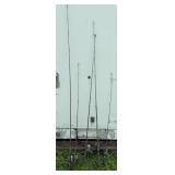 (5) FISHING RODS & REELS
