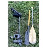 MOTORGUIDE TROLLING MOTOR W/ ASSTD OARS