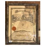 1927 MARRIAGE LICENSE