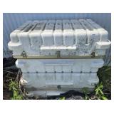 (2) WHITE HEAVY DUTY CASES