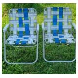 (2) FOLDING CHAIRS