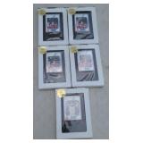 (5) MICHAEL JORDAN CARD PLAQUES