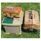 (3) TACKLE BOXES W/ CONTENTS