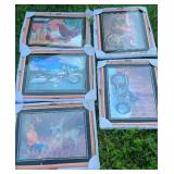 (3) HARLEY DAVIDSON PRINTS