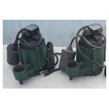 (2) HYDROMATIC SUBMERSIBLE PUMPS