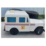 METAL POSTAL TRUCK WESTERN STAMPING