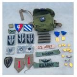 MILITARY PATCHES & CAMOUFLAGE FACE PAINT