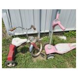 CHILDS TRIKE & SCOOTER