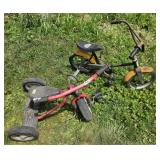MONGOOSE & HUFFY CHILDS TRIKES