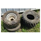 (4) ATV/TRACTOR TIRES