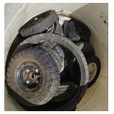 BARREL OF ASSTD TIRES