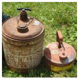 KENDALL & OTHER METAL GAS CAN