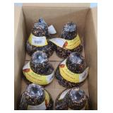 (6) AUDUBON SUNFLOWER BIRD FEED BELLS