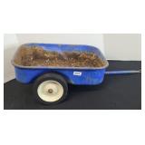 PEDAL TRACTOR WAGON, RUSTY BOTTOM