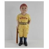 CAST IRON BASEBALL PLAYER BANK