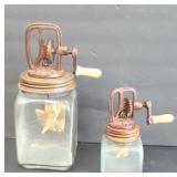 (2) DAZEY CHURNS #20 & $5