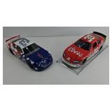 (2) NASCAR CARS 1:24 SCALE