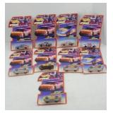 (9) HOT WHEEL CARS NASCAR