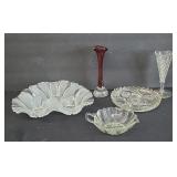 PAPERWEIGHT VASE COMPOTE BOWL, MORE
