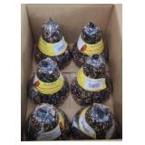 (6) AUDUBON SUNFLOWER BIRD FEED BELLS