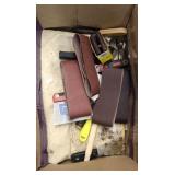 CANVAS TARP, TROWELS, & SANDPAPER
