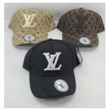 (3) LOUIS VUITTON HATS