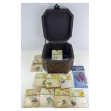 DECORATIVE BOX OF BUGS FOR CRAFTING
