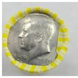 ROLL OF KENNEDY HALF DOLLARS (20 COINS)