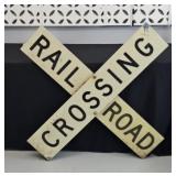 RAILROAD CROSSING SIGN
