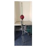 LIGHTNING ROD WITH RED BALL