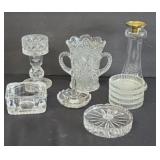 CRYSTAL CANDLE HOLDERS & MORE