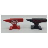 CASE & WINCHESTER ANVIL PAPERWEIGHTS