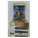 (11) XBOX 360 GAMES: MUSIC, SPORTS, & MORE