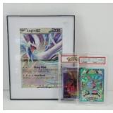 (2) PROXY GRADED POKEMON CARD REPLICA