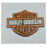 HARLEY DAVIDSON CAST IRON SIGN