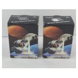 (2) MOON MARS TRADING CARD SETS