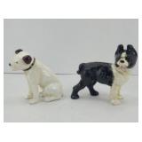 BULLDOG & RCA DOG CAST IRON BANKS
