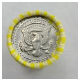 ROLL OF KENNEDY HALF DOLLARS (20 COINS)