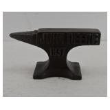 JOHN DEERE CAST IRON ANVIL PAPERWEIGHT