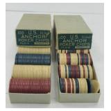 VINTAGE POKER CHIPS