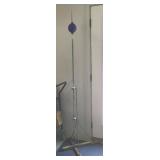 LIGHTNING ROD WITH BLUE GLOBE