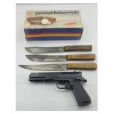 MARKSMAN BB GUN, POCKET FISHERMAN